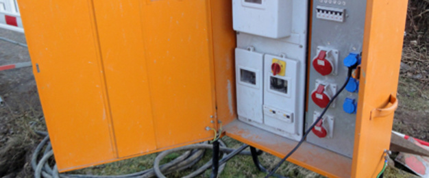 Baustrom bei Engel-Elektroservice Fachbetrieb für Elektrotechnik in Nidderau