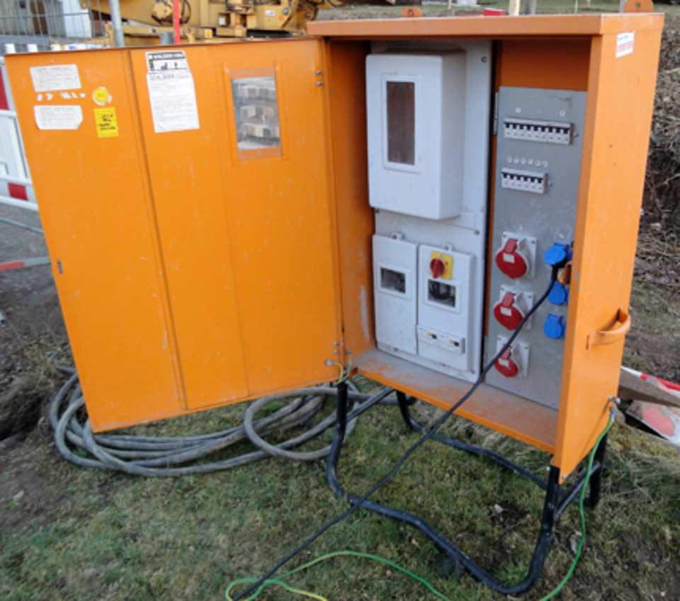 Baustromkasten bei Engel-Elektroservice Fachbetrieb für Elektrotechnik in Nidderau