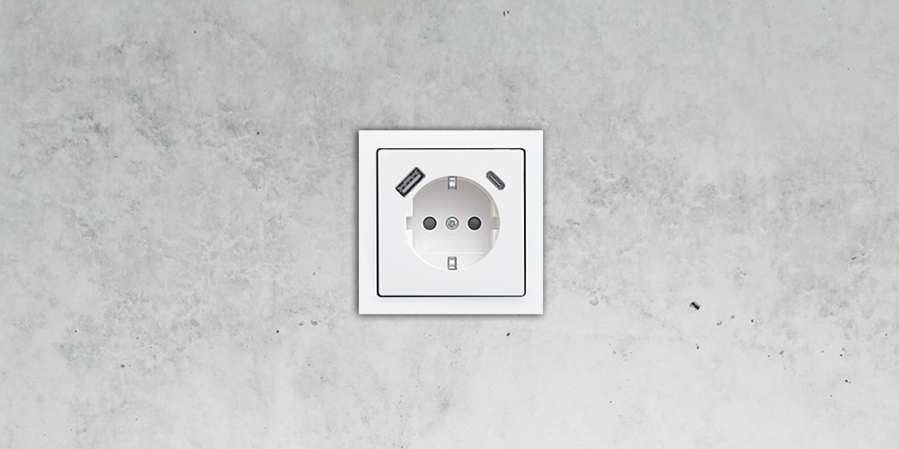 SCHUKO® USB-Steckdose bei Engel-Elektroservice Fachbetrieb für Elektrotechnik in Nidderau